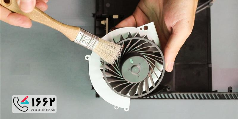تعویض فن کنسول بازی